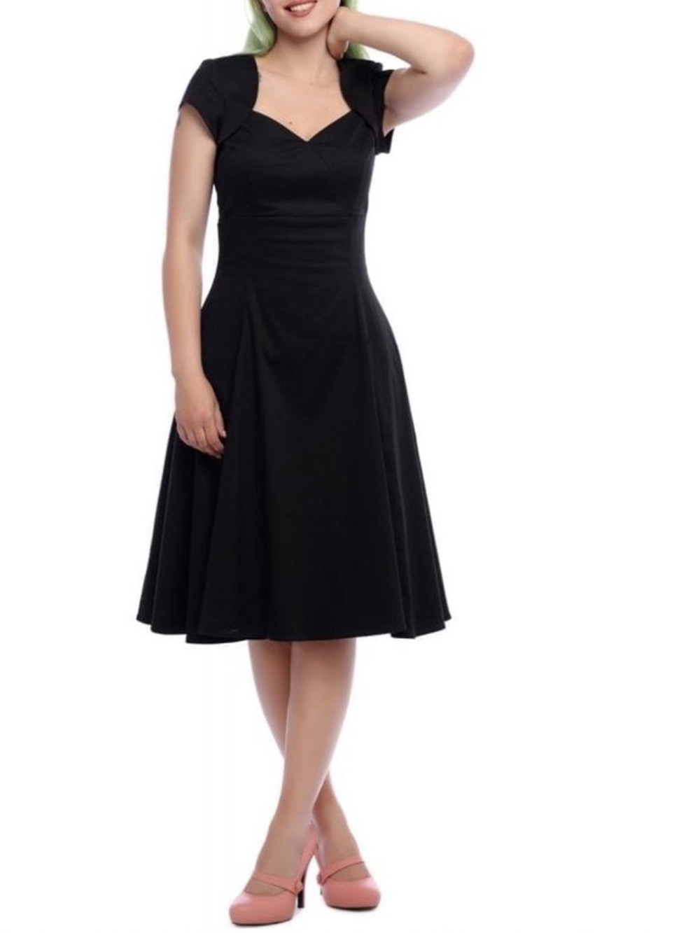 Collectif Regina Plain Doll Dress